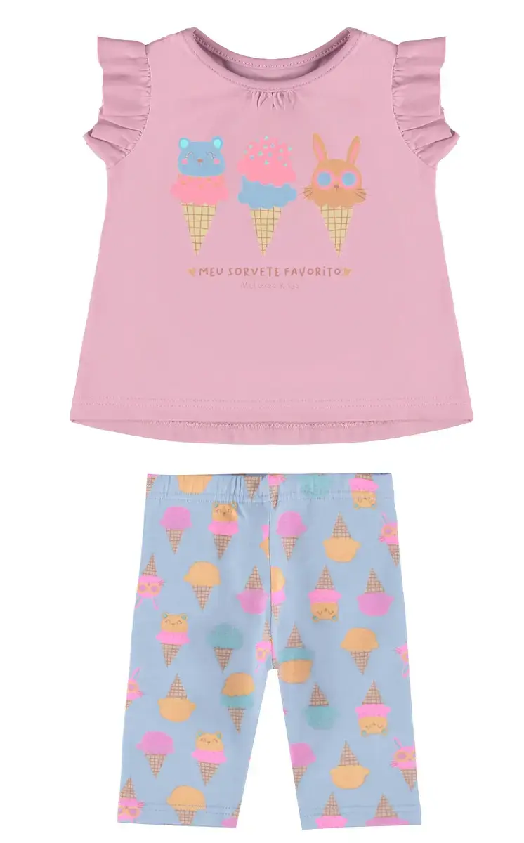 Conjunto meu sorvete favorito