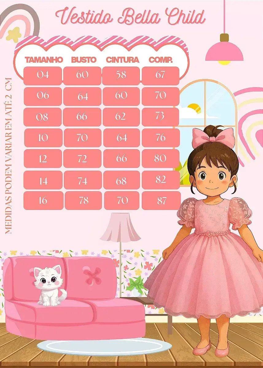 Guia de tamanhos