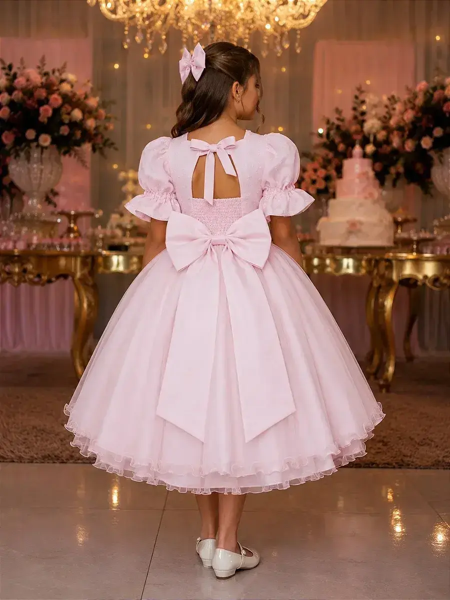 Vestido priscila rosa, foto 2