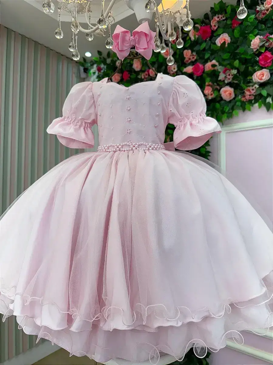 Vestido priscila rosa, foto 4