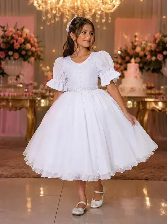 Vestido priscila branco