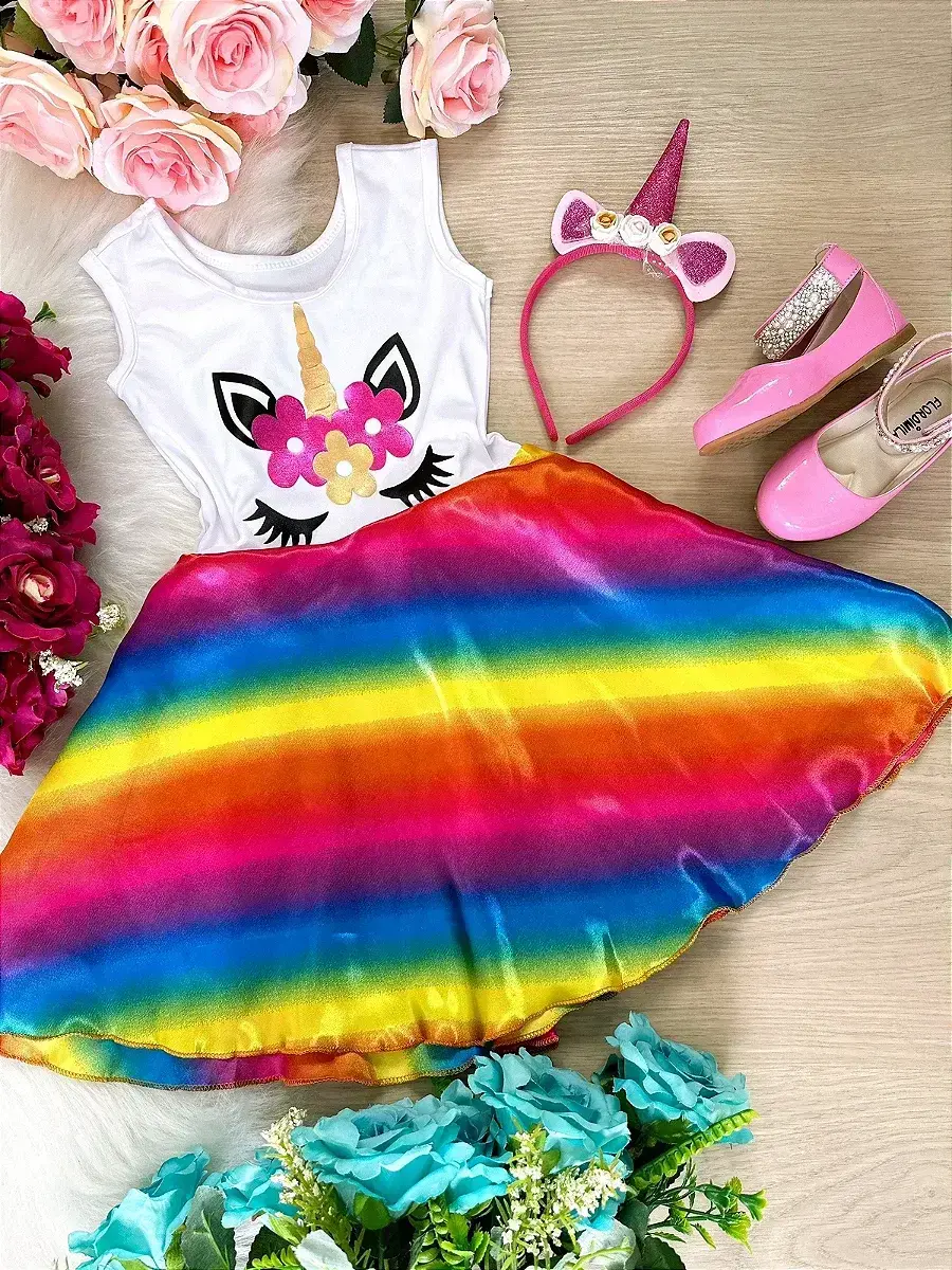 Fantasia unicornio cores variadas, foto 4