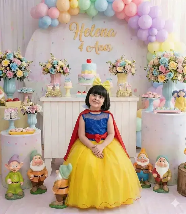 Fantasia princesa maça