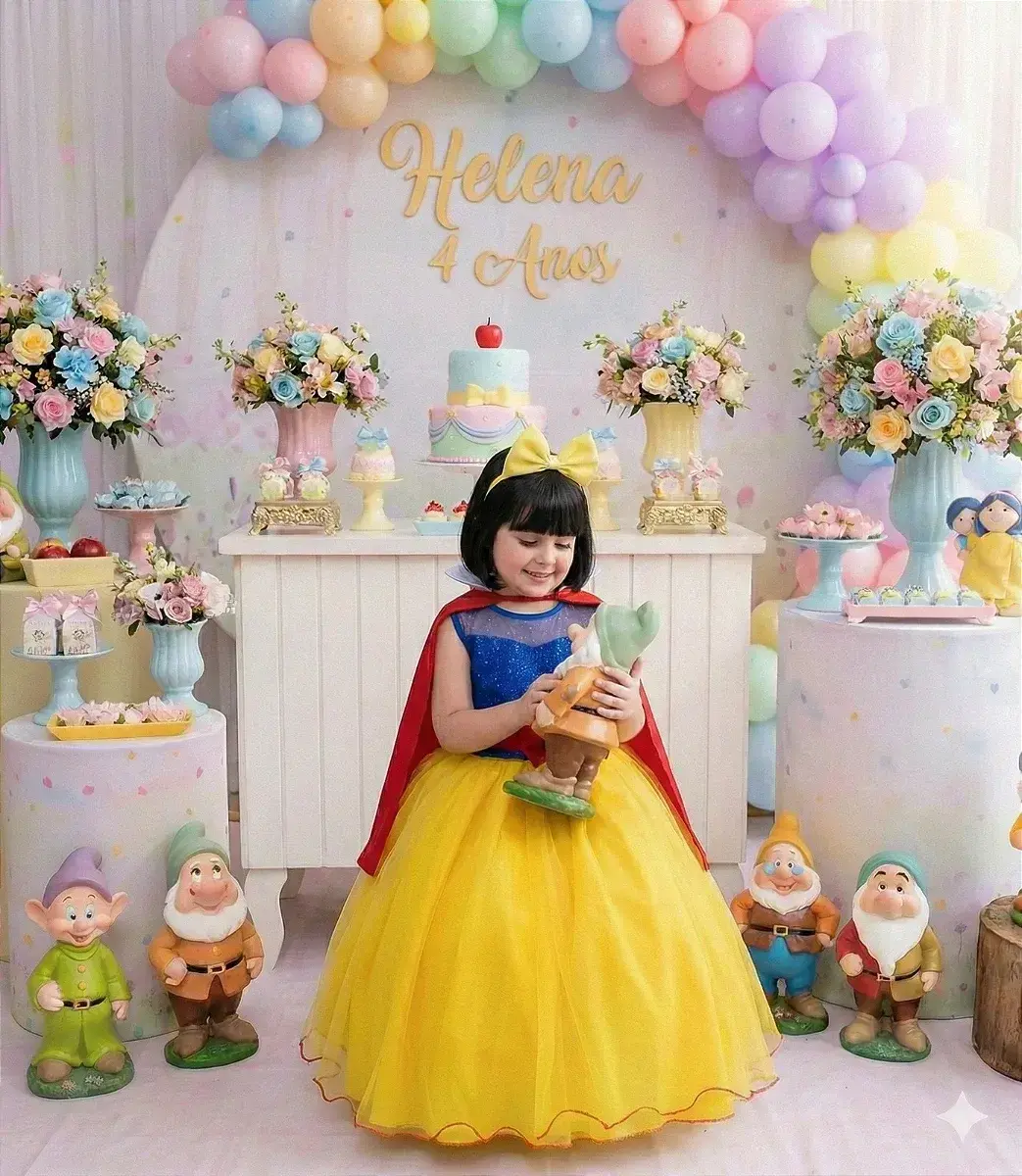 Fantasia princesa maça, foto 3
