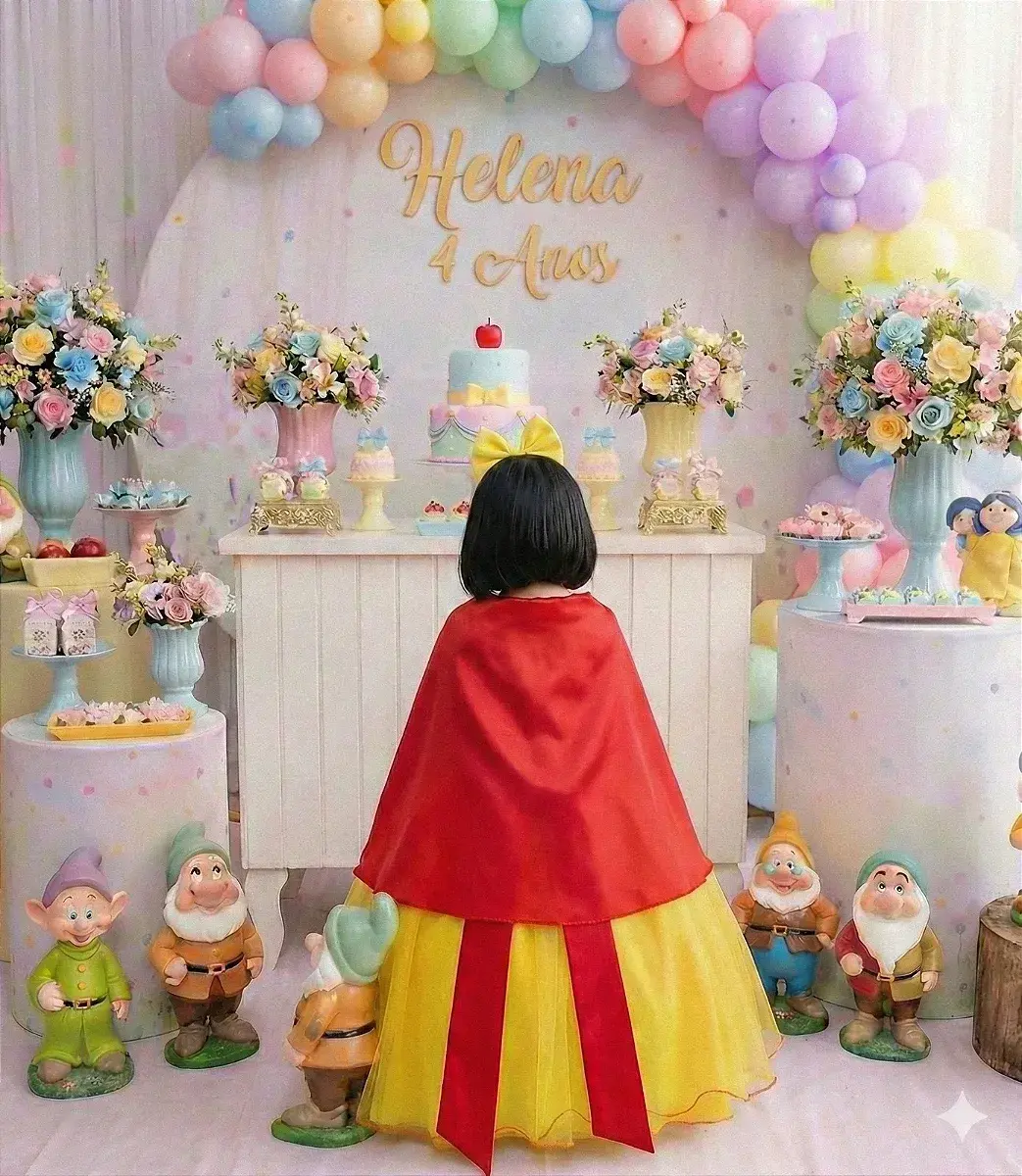 Fantasia princesa maça, foto 4