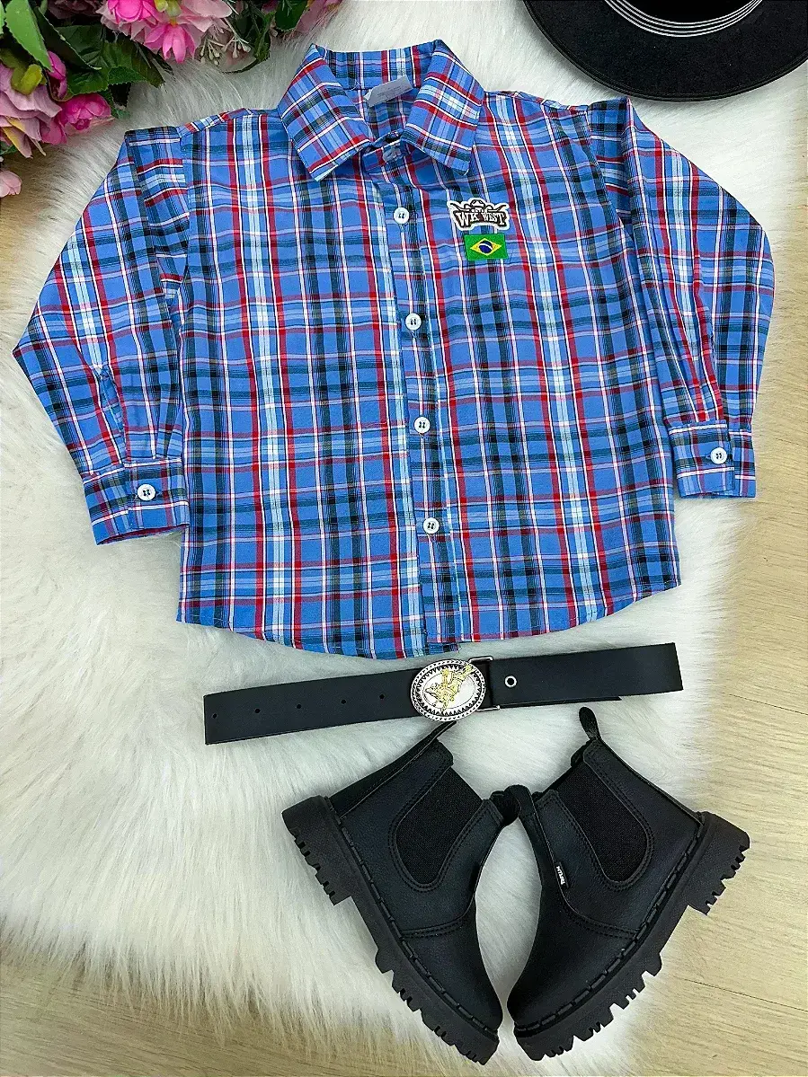 Camisa junina rodeio thomas, foto 2