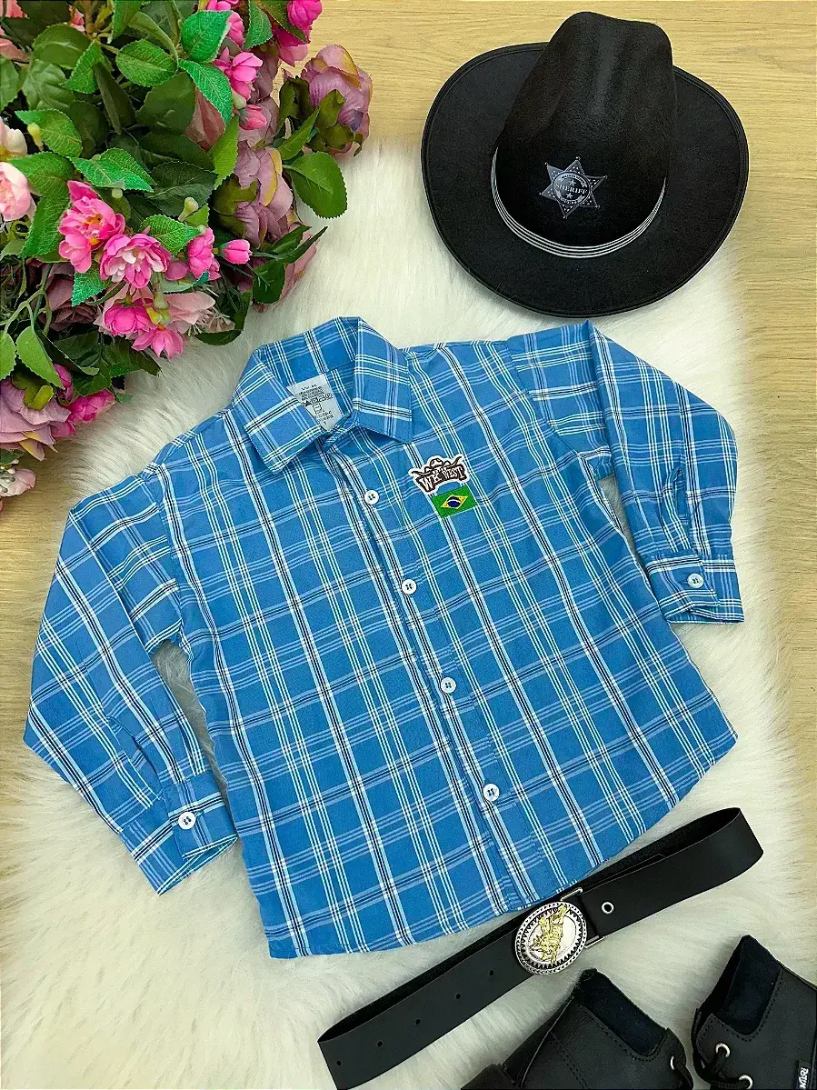 Camisa junina rodeio alan, foto 2