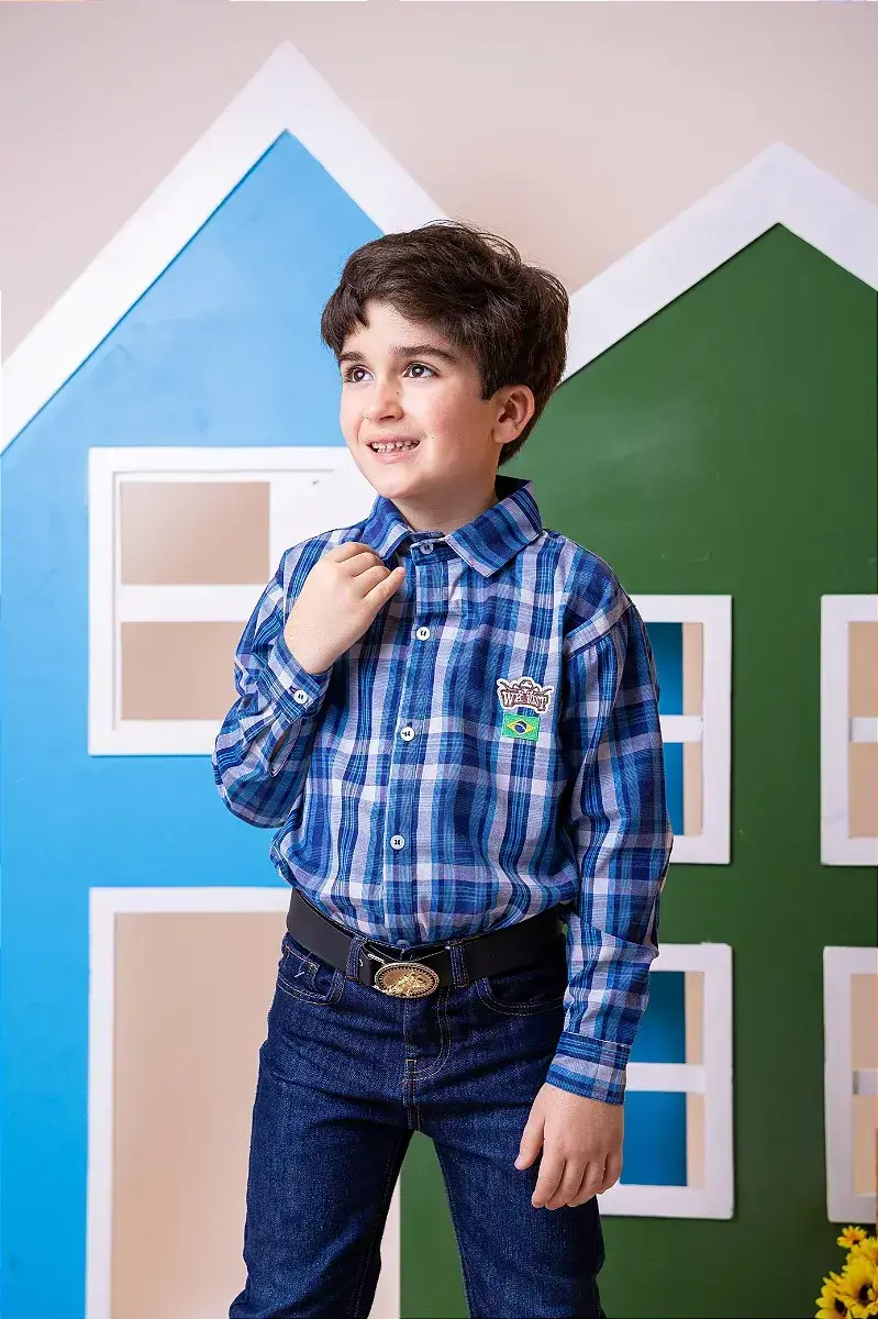 Camisa junina rodeio bruno, foto 3
