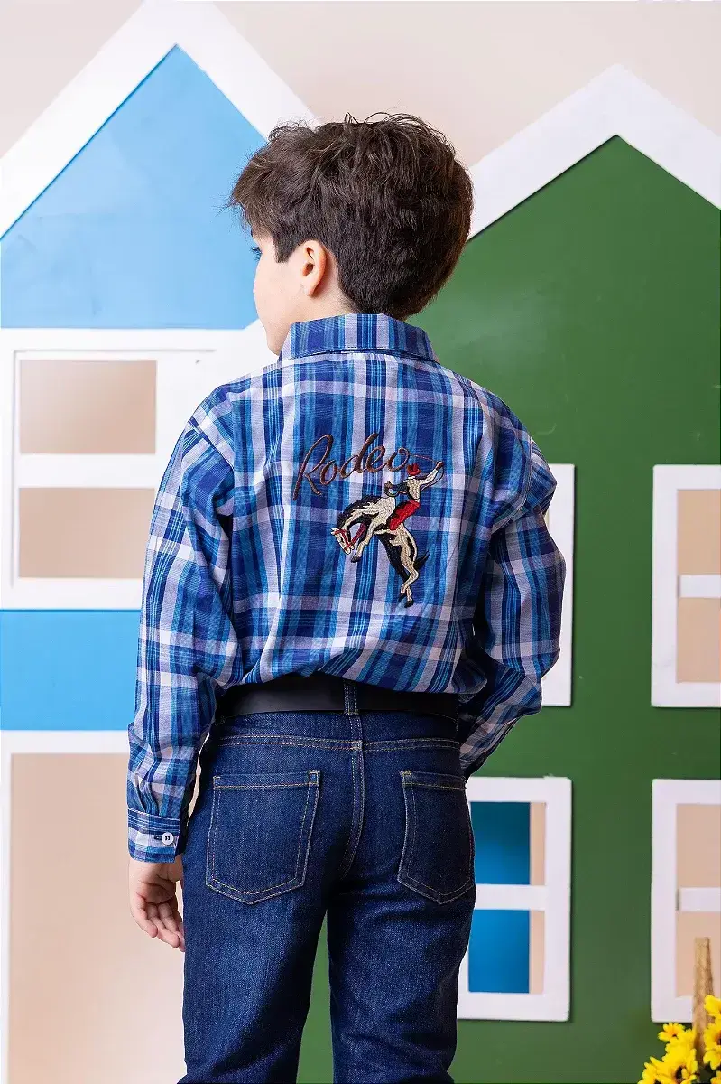 Camisa junina rodeio bruno, foto 5