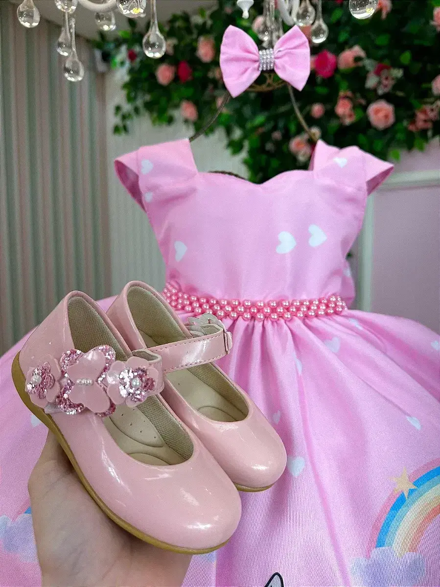 Vestido looney tunes baby rosa, foto 6