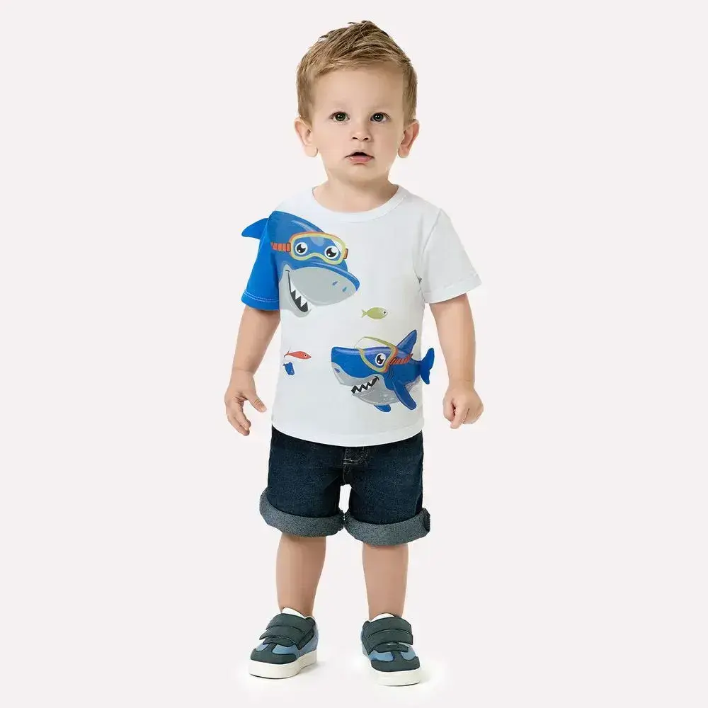 Camiseta tubarão