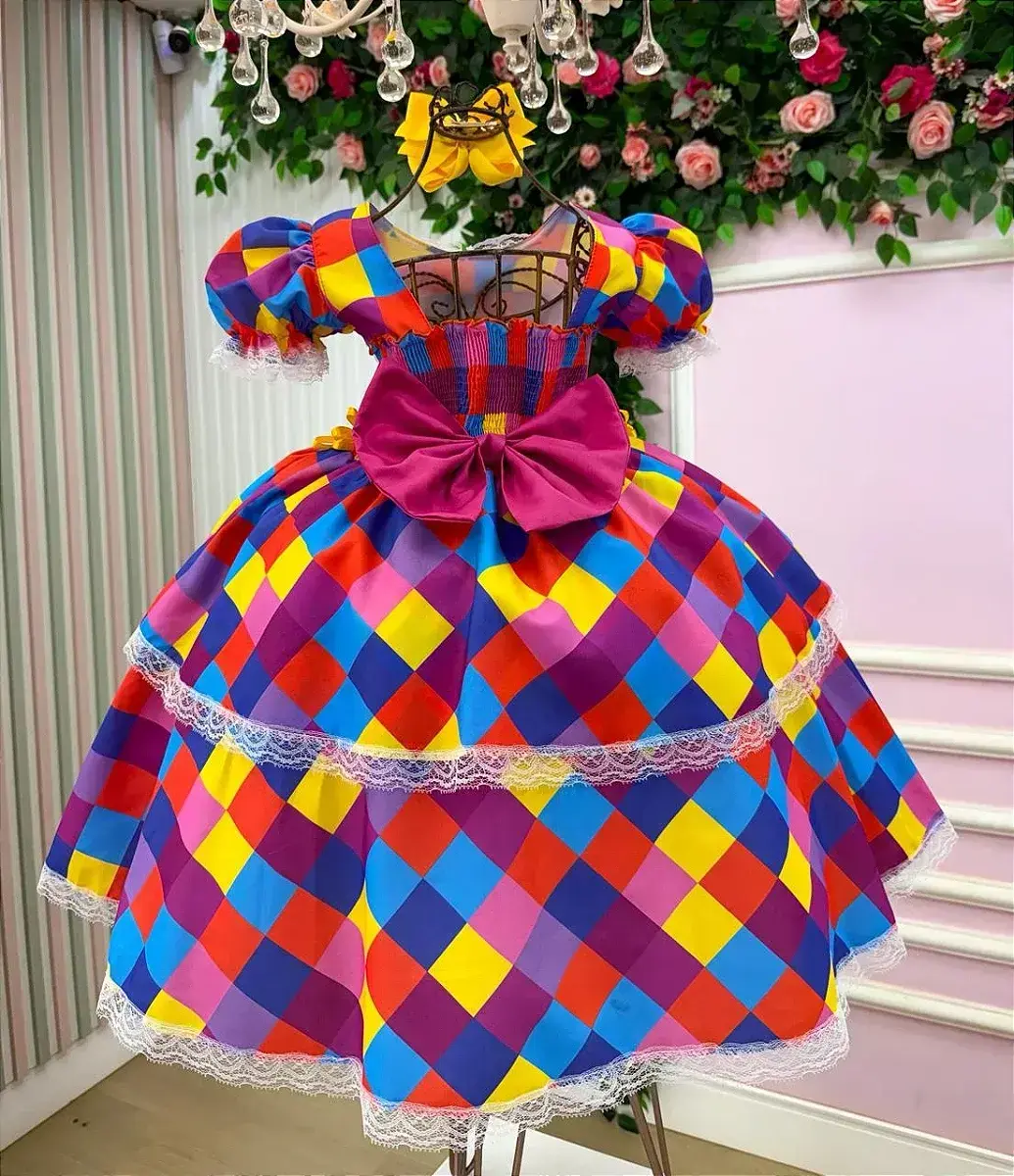Vestido junino coração caipira, foto 9