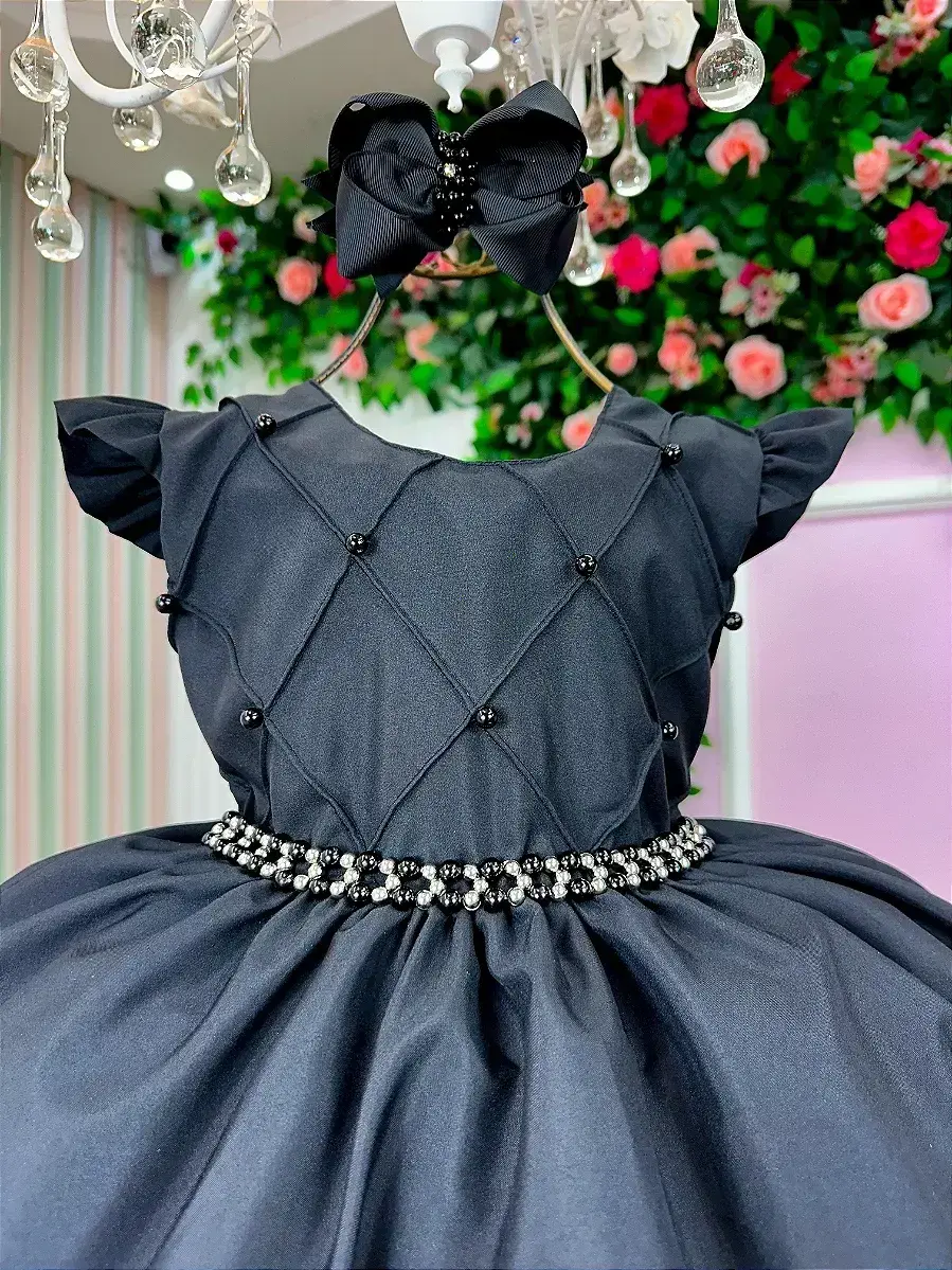 Vestido francine preto, foto 3