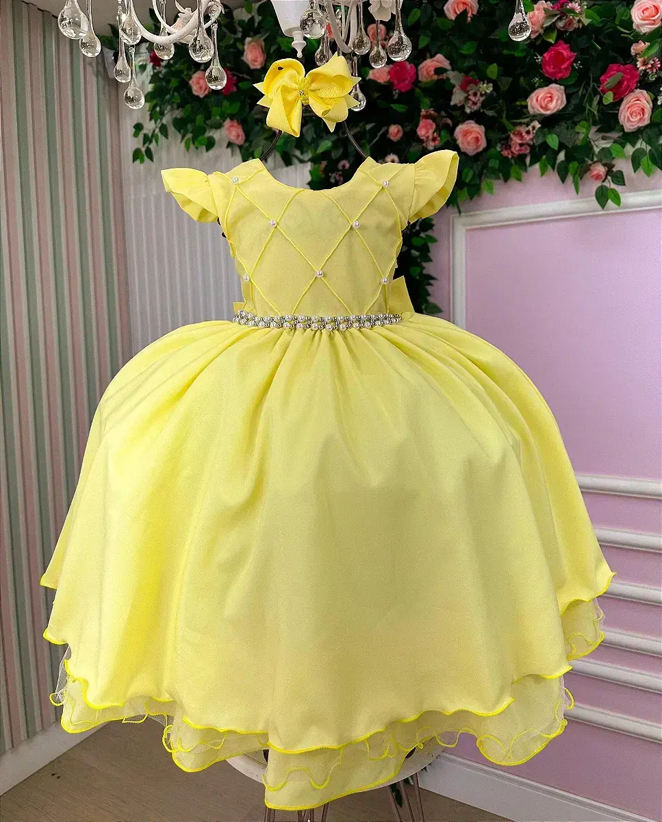 Vestido francine amarelo, foto 2