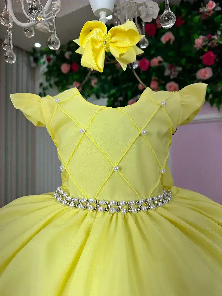 Vestido francine amarelo, foto 3
