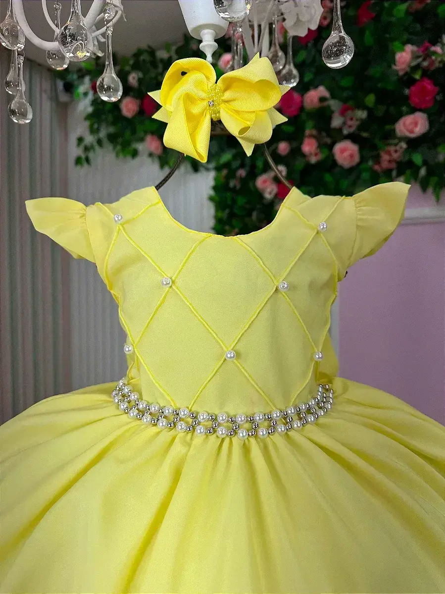 Vestido francine amarelo, foto 4