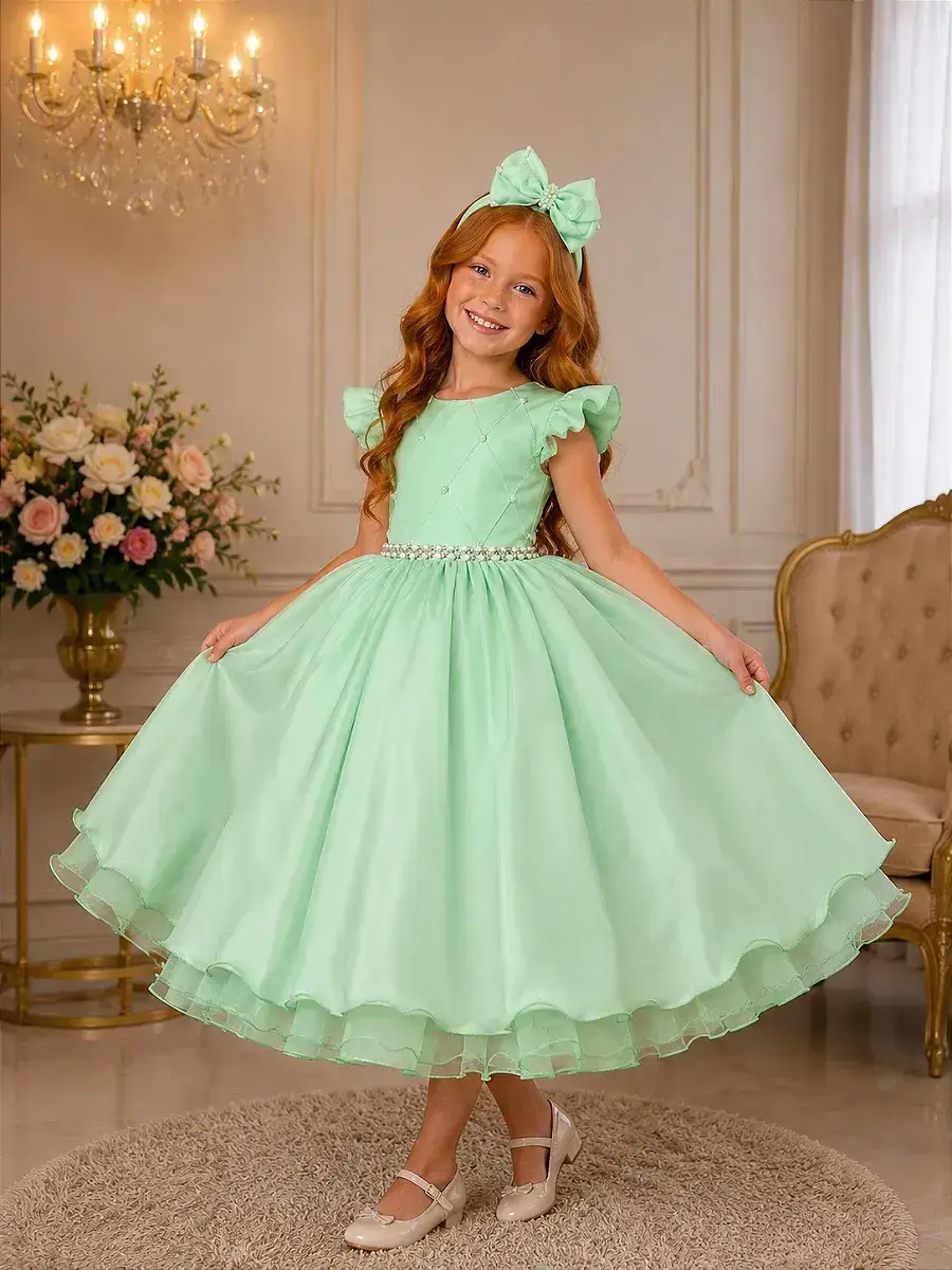Vestido francine verde oliva