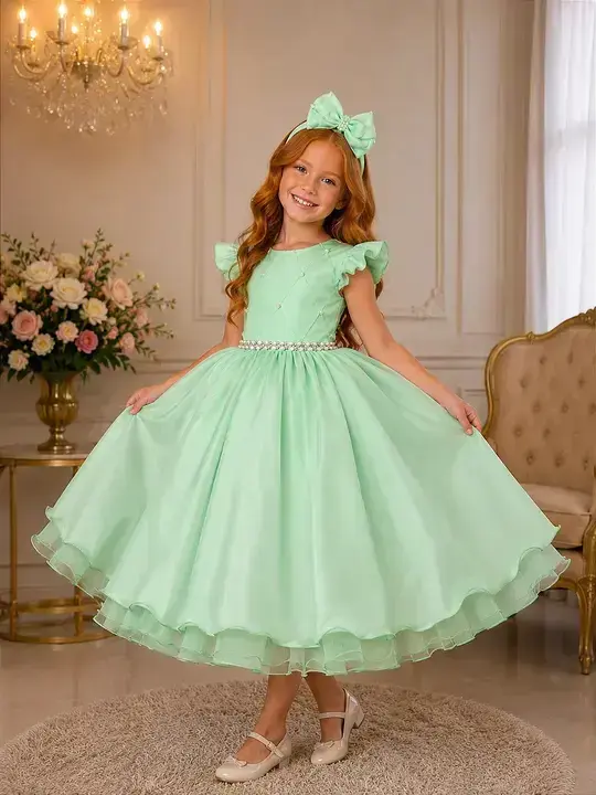 Vestido francine verde oliva