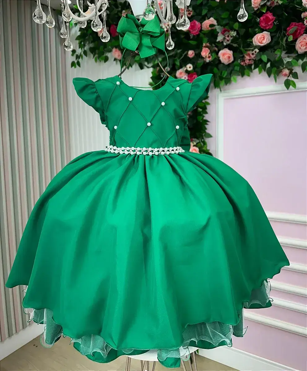Vestido francine verde bandeira, foto 2