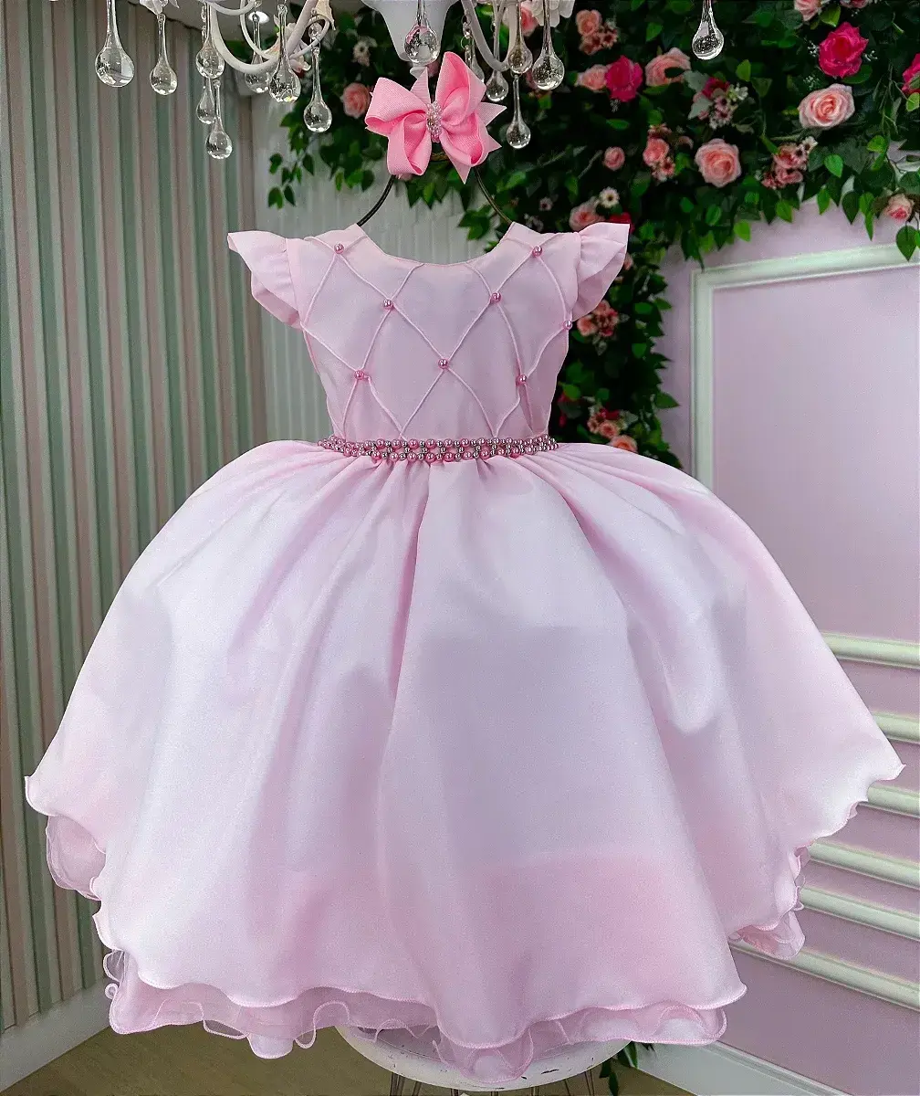 Vestido francine rosa, foto 2