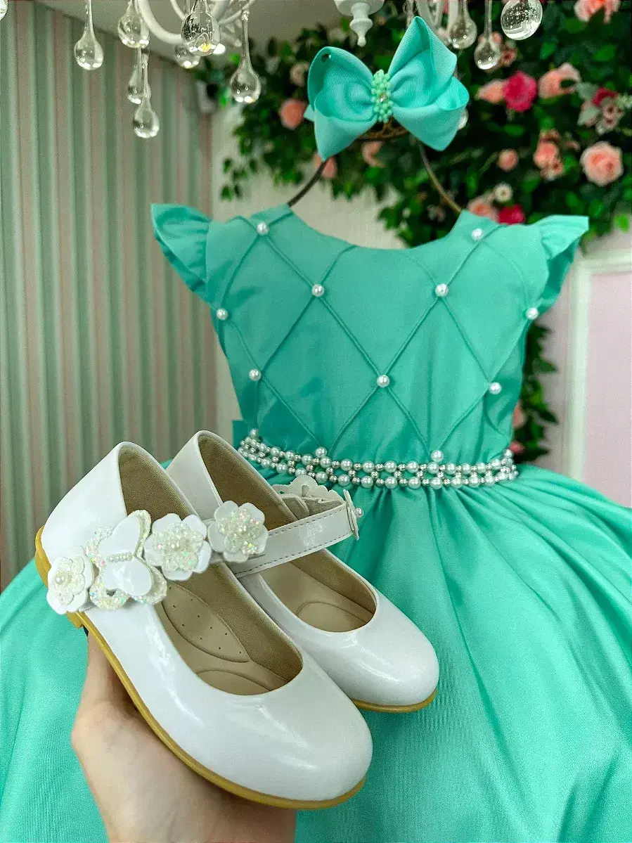 Vestido francine verde menta, foto 5