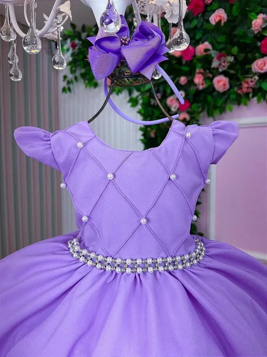 Vestido francine lilas, foto 4