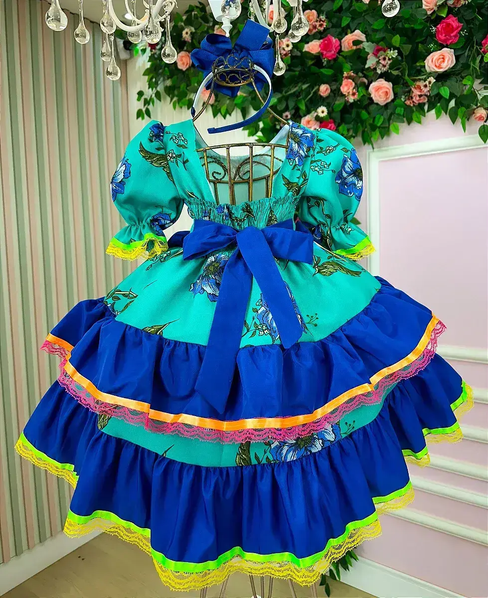 Vestido junino festa arraia da floresta, foto 5