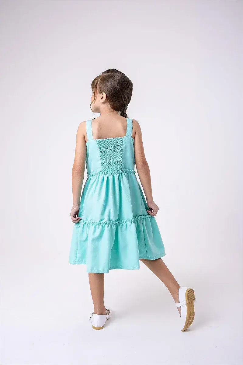 Vestido lola verde tiffany, foto 3