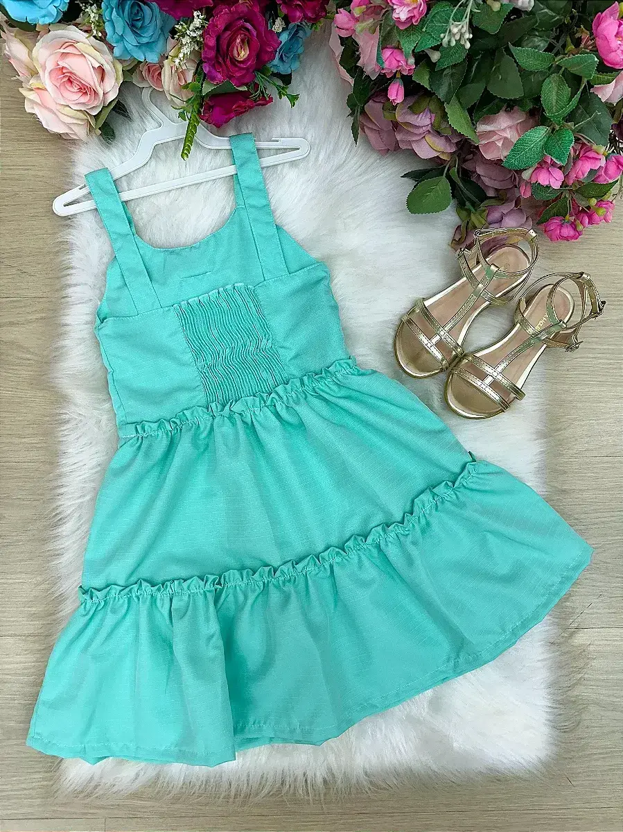 Vestido lola verde tiffany, foto 6