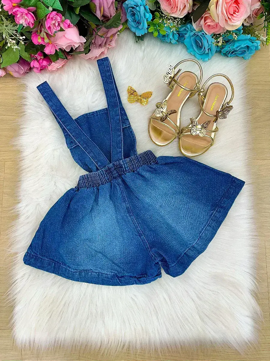 Jardineira jeans elo, foto 6