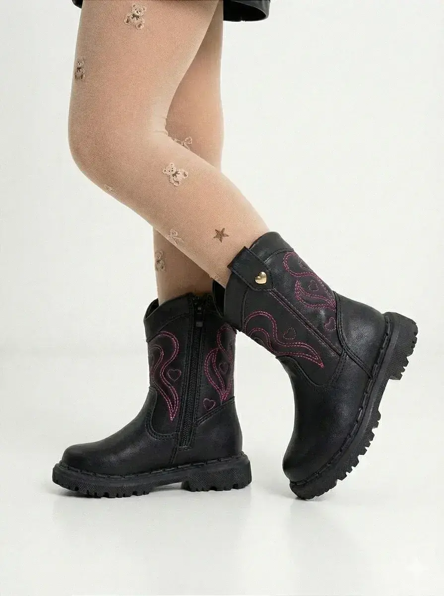 Bota\coturno nilqi bella preto, foto 3