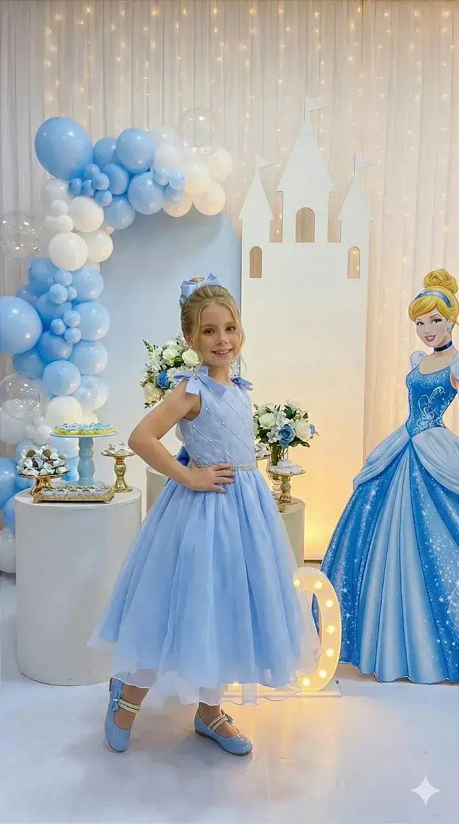 Vestido mariely azul, foto 3