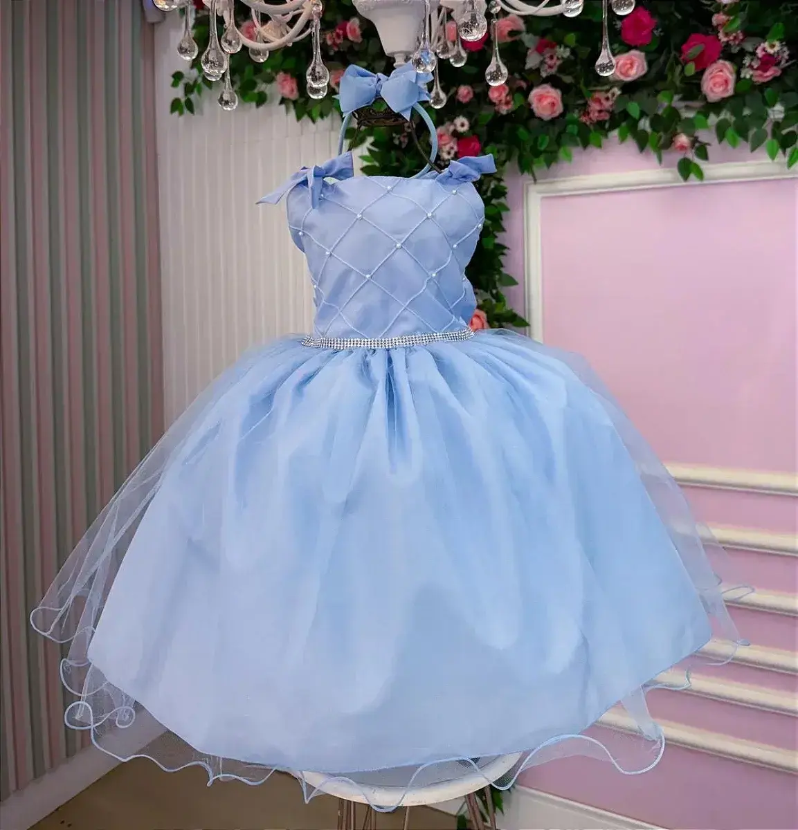 Vestido mariely azul, foto 4