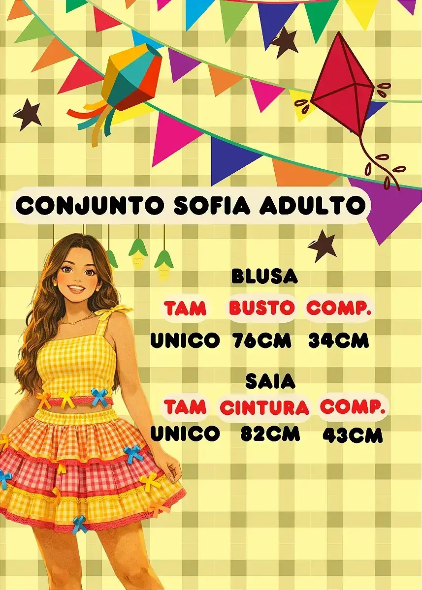 Guia de tamanhos