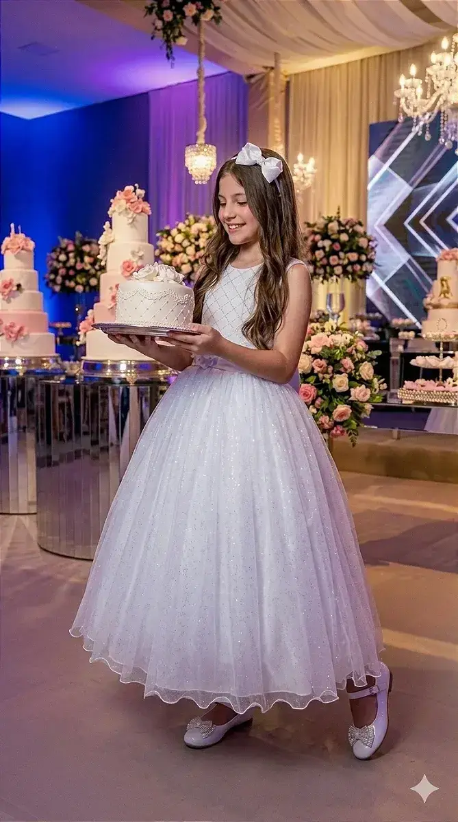 Vestido longo olivia branco, foto 3