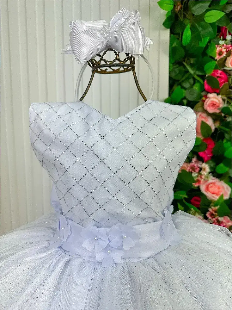 Vestido longo olivia branco, foto 6