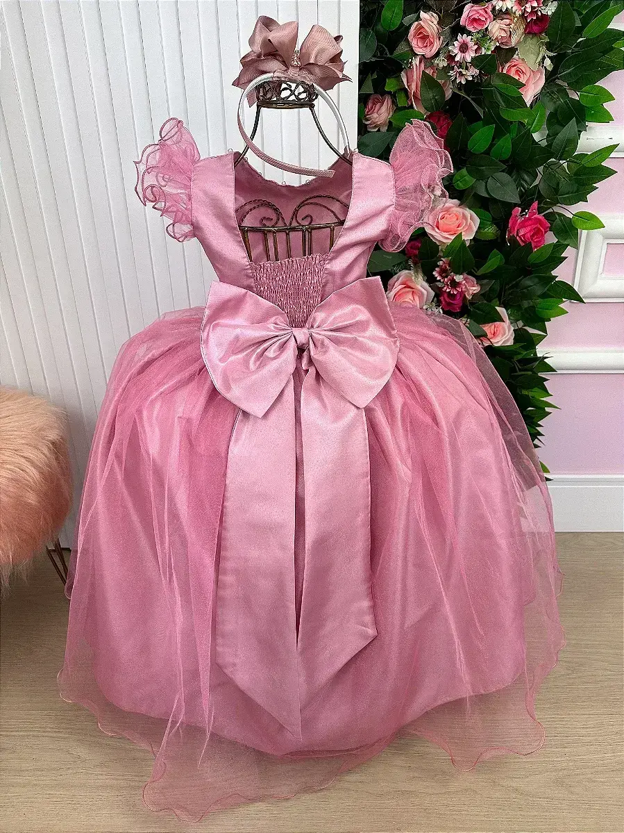 Vestido longo rose, foto 9