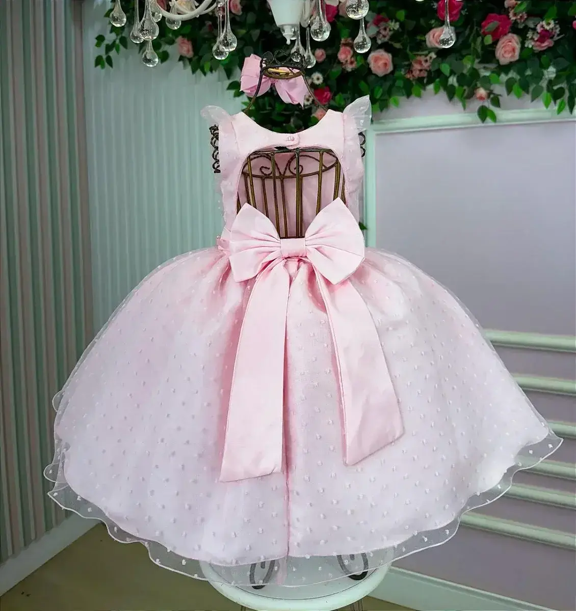 Vestido ana julia rosa, foto 4