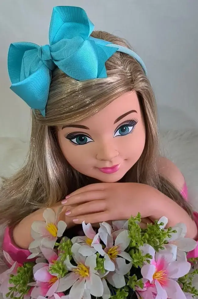 Tiara laço verde tiffany