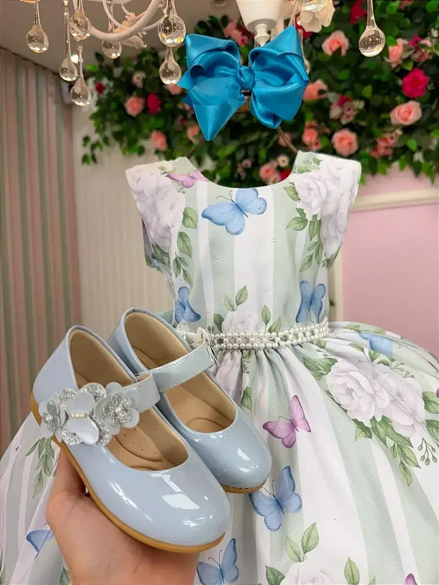 Vestido jardim florido melinda verde claro, foto 4
